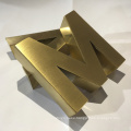 Metal Wall Letters Gold 3d Signs Small Metal Alphabet Letters Logo Business